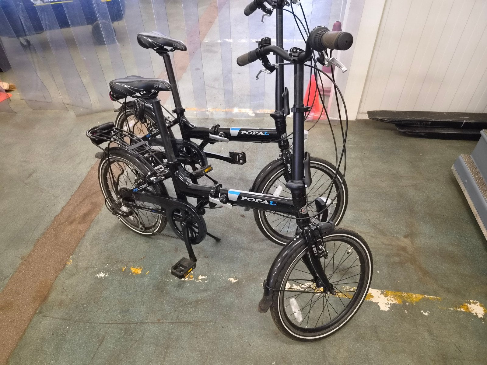 Popal opvouwbare fietsen - 2 stuks, Ophalen, Gebruikt, 20 inch of meer, Versnellingen