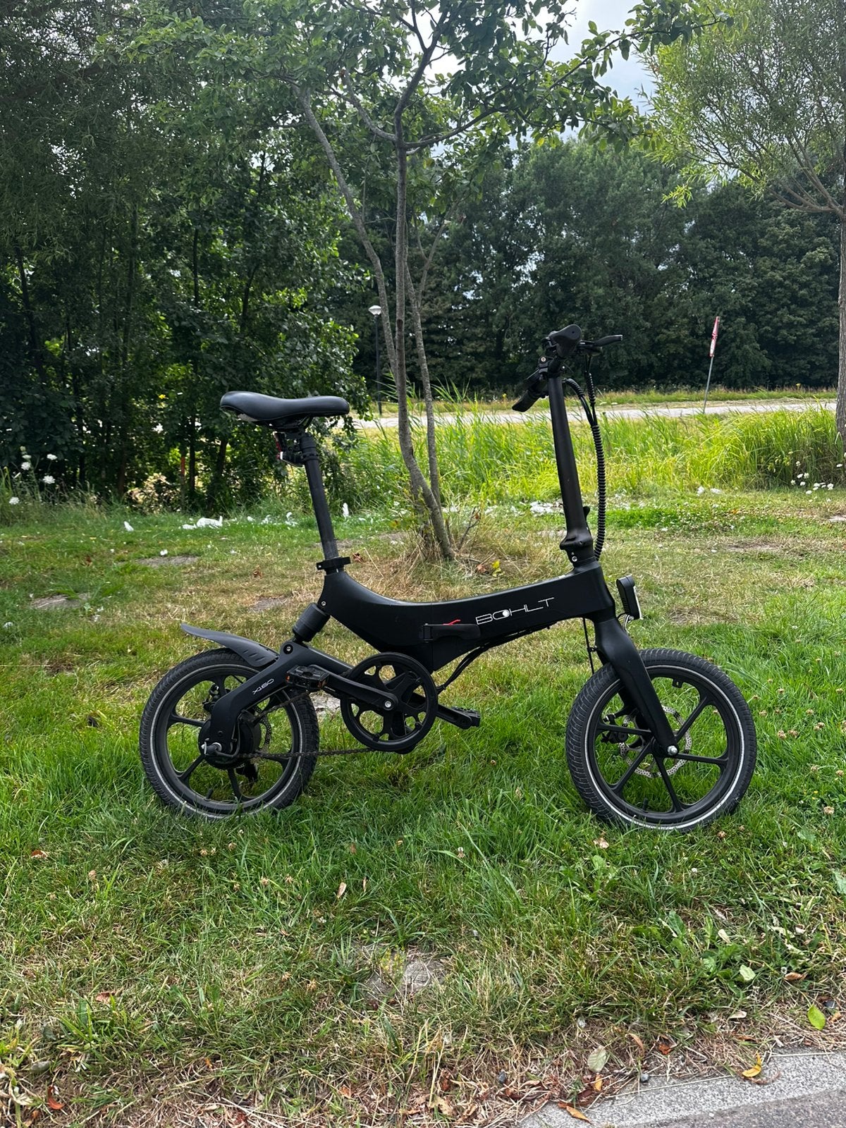 Vouwfiets Bohlt x160 ZGAN compacte en lichtgewicht, Ophalen, Zo goed als nieuw, 16 tot 18 inch