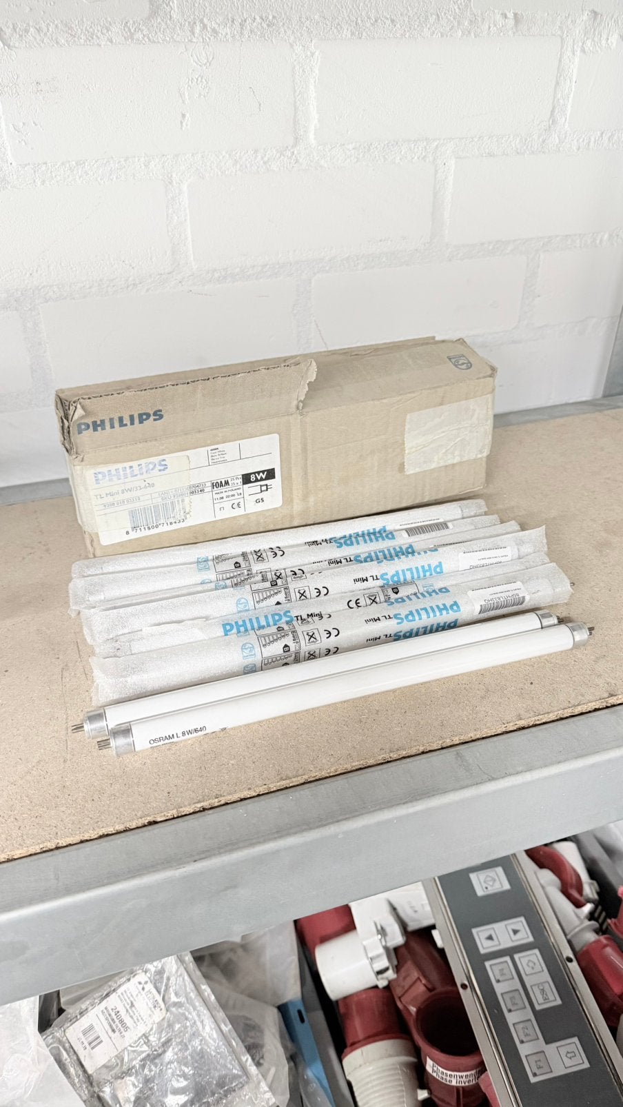 Philips TL Mini fluorescentielampen 8x, Ophalen of Verzenden