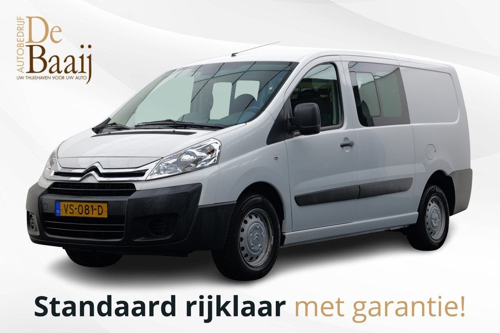 Citroën Jumpy 12 2.0 HDI L2H1 Economy DC 5-zitter | Trekhaa, Voorwielaandrijving, Euro 5, Stof, Gebruikt