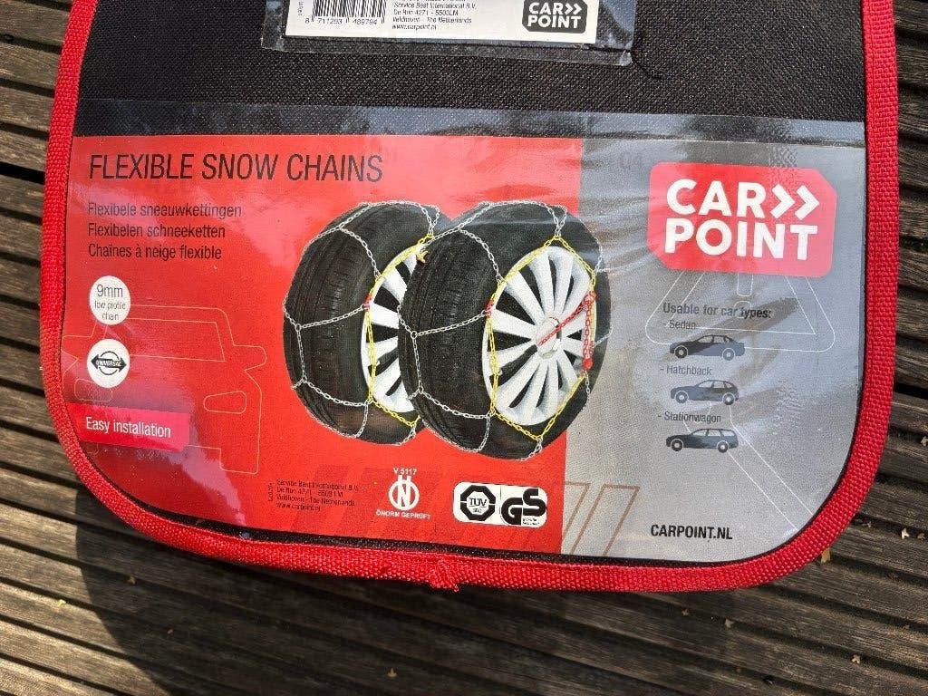 Carpoint Flexibele Sneeuwkettingen - KNN100, Ophalen, Nieuw