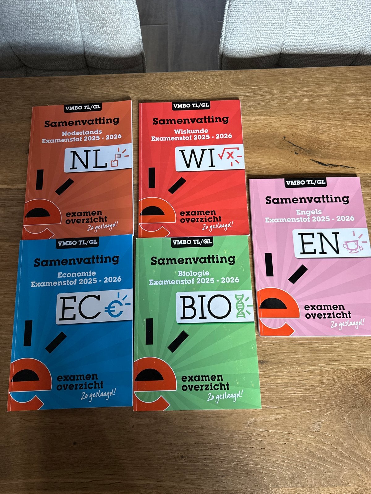 Examen Overzicht Samenvattingen VMBO TL/GL 2025-2026, Ophalen of Verzenden, Zo goed als nieuw, VMBO, Nederlands