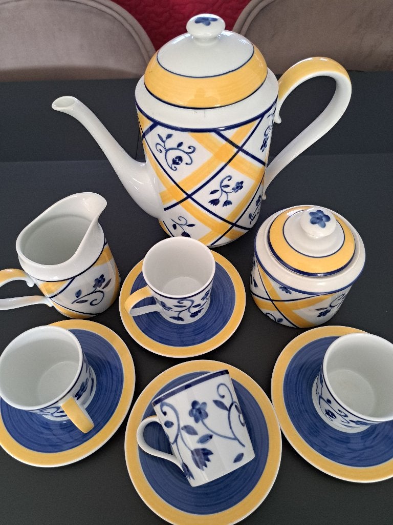 Koffieset espresso SPAL, Huis en Inrichting, Ophalen, Overige merken, Keramiek, Vintage