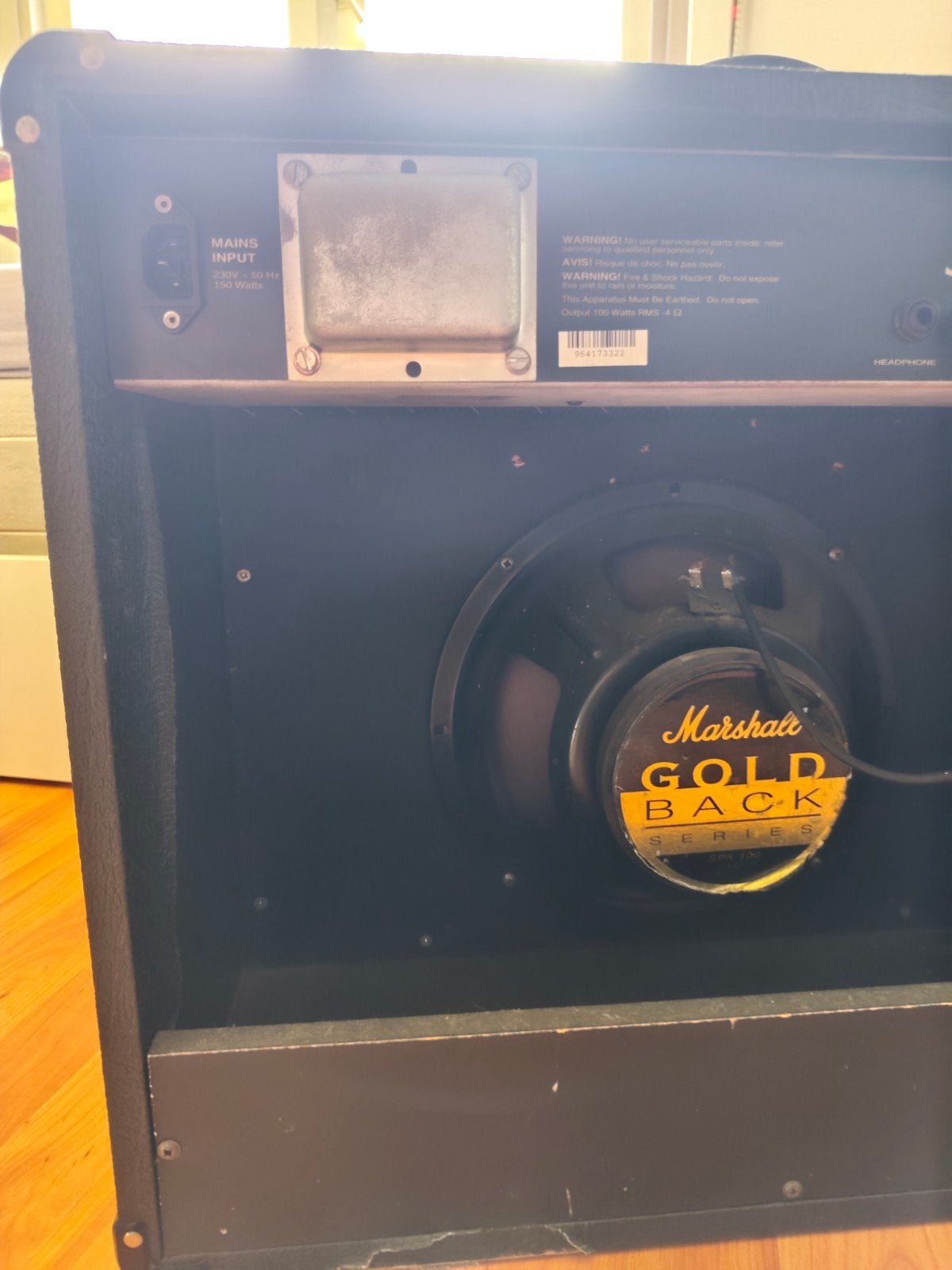 Foto 3 van Marshall Valvestate vs100 gitaarversterker met footswitch