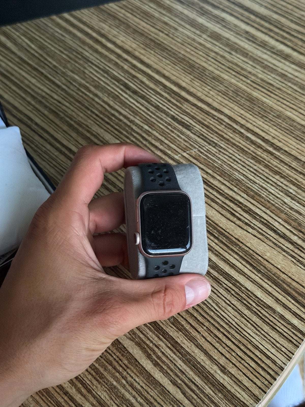 Apple Watch Series 3 Roségoud met Nike Band, IOS, Ophalen of Verzenden, Afstand, Gebruikt