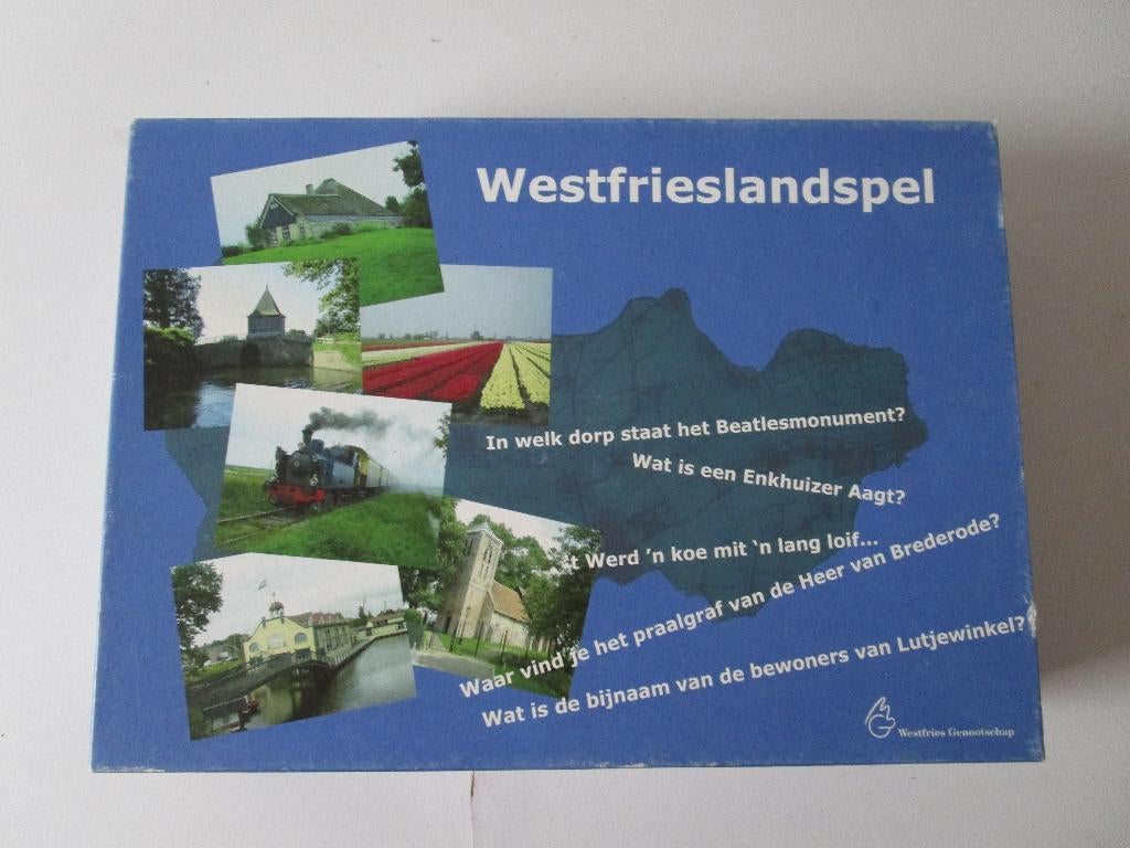 Westfrieslandspel, Hobby en Vrije tijd, Gezelschapsspellen | Bordspellen, Ophalen of Verzenden, Gebruikt