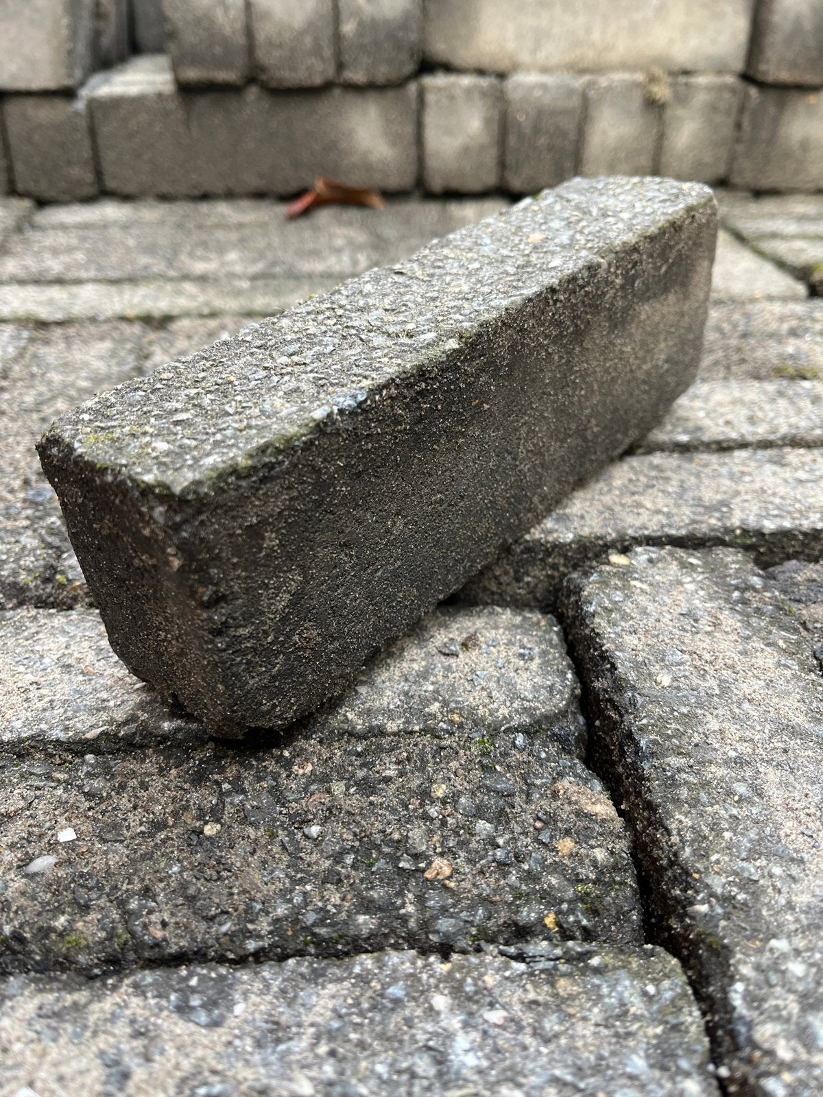 1200 antraciet betonklinker 20x5x6 (12 m²), Ophalen, Gebruikt, Klinkers, 10 m² of meer