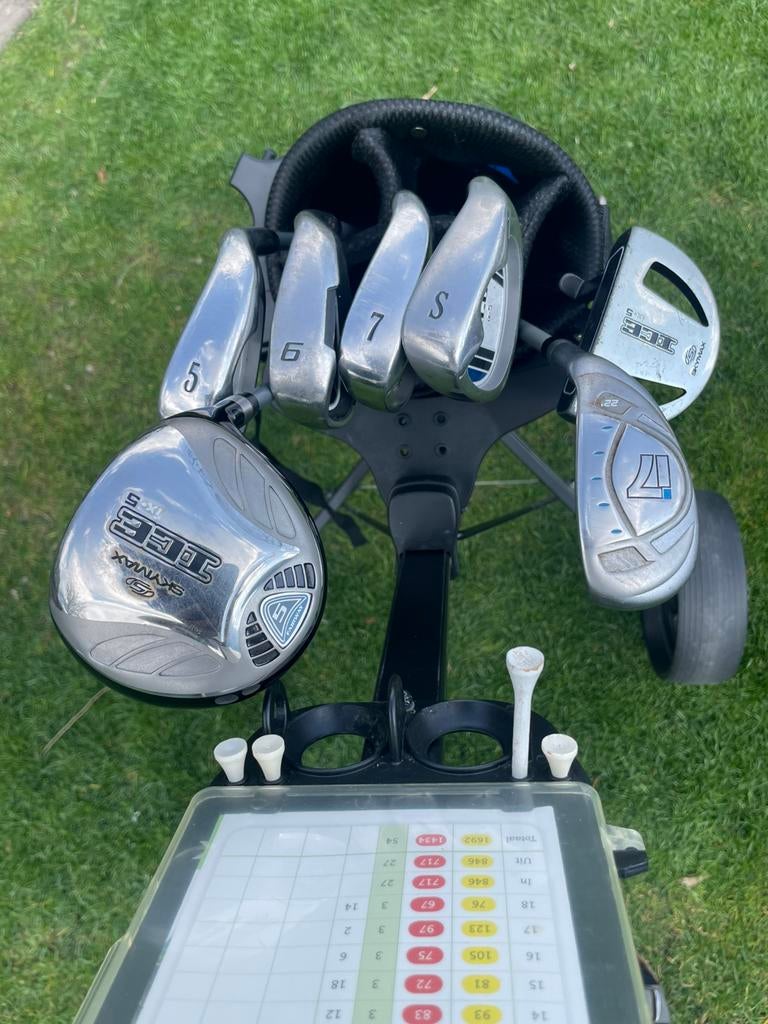 Halve dames Golfset Skymax iX5 Ice + SX driver incl. tas, Ophalen, Gebruikt, Set