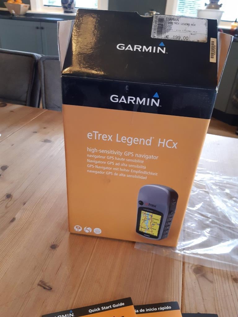 Garmin Etrex Legend HCx, Sport en Fitness, Bergsport en Wandelen, Ophalen, Zo goed als nieuw, Navigatie of Gps