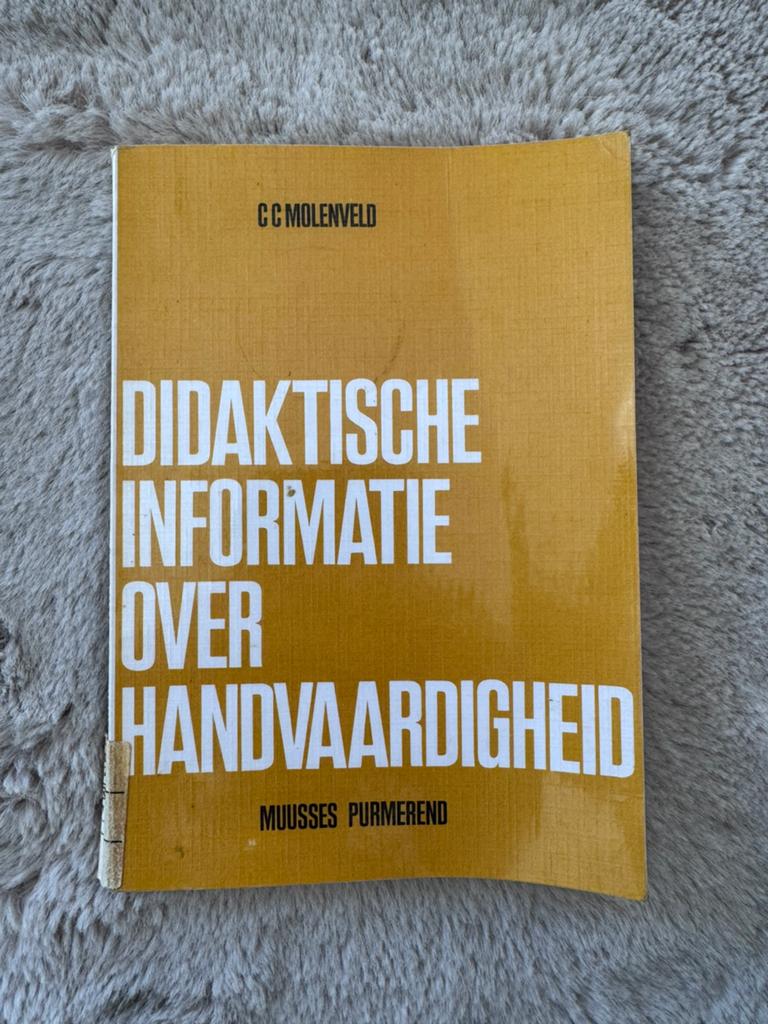 Didaktische informatie over handvaardigheid, Boeken, Ophalen of Verzenden, Gelezen, Overige niveaus