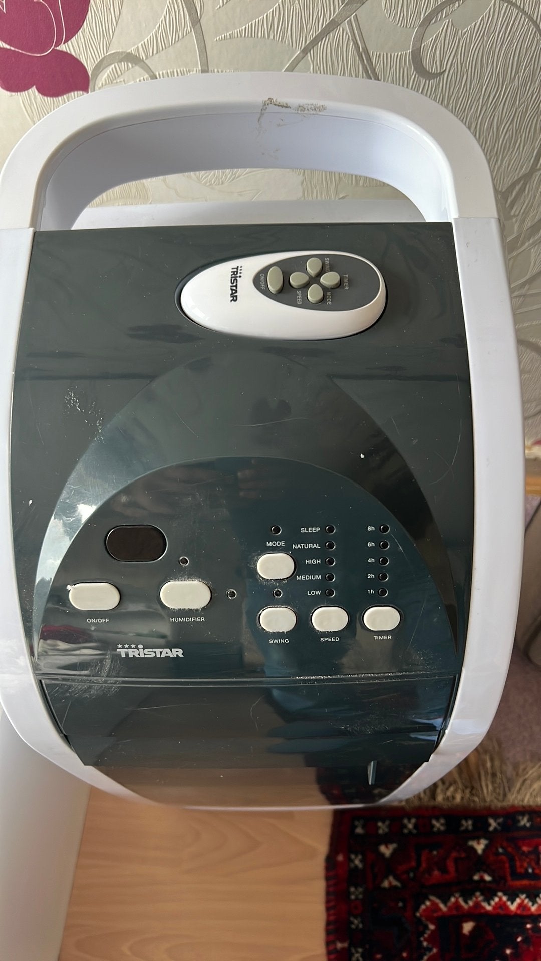 Tristar aircooler, Ophalen, Minder dan 60 m³, 3 snelheden of meer, Zo goed als nieuw