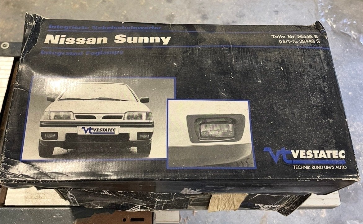 Vestatec Geïntegreerde Mistlampen voor Nissan Sunny, Ophalen of Verzenden, Nieuw, Nissan