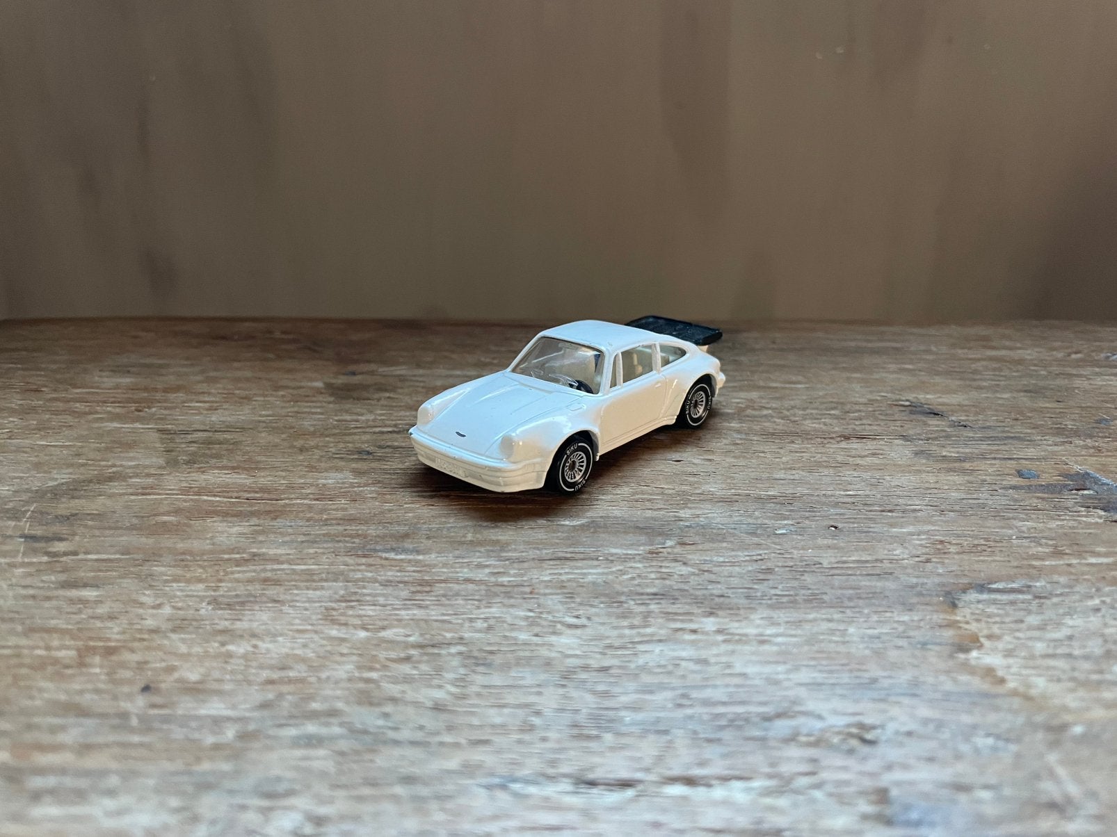 Siku 1059 - Porsche 911 Turbo wit, Hobby en Vrije tijd, Ophalen of Verzenden, Gebruikt, Auto, SIKU