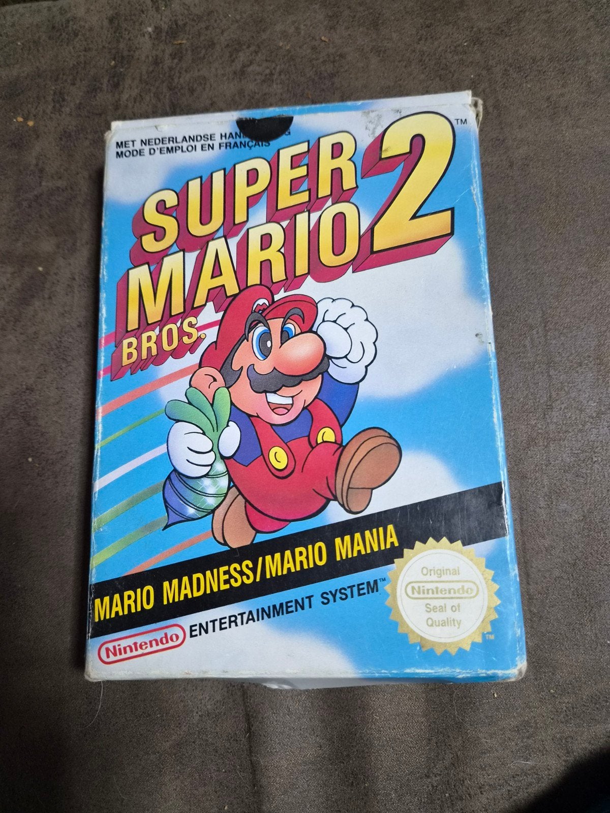 Super Mario Bros. 2 NES - Compleet met doos en handleiding, Spelcomputers en Games, Gebruikt, 1 speler, Ophalen of Verzenden, Vanaf 3 jaar