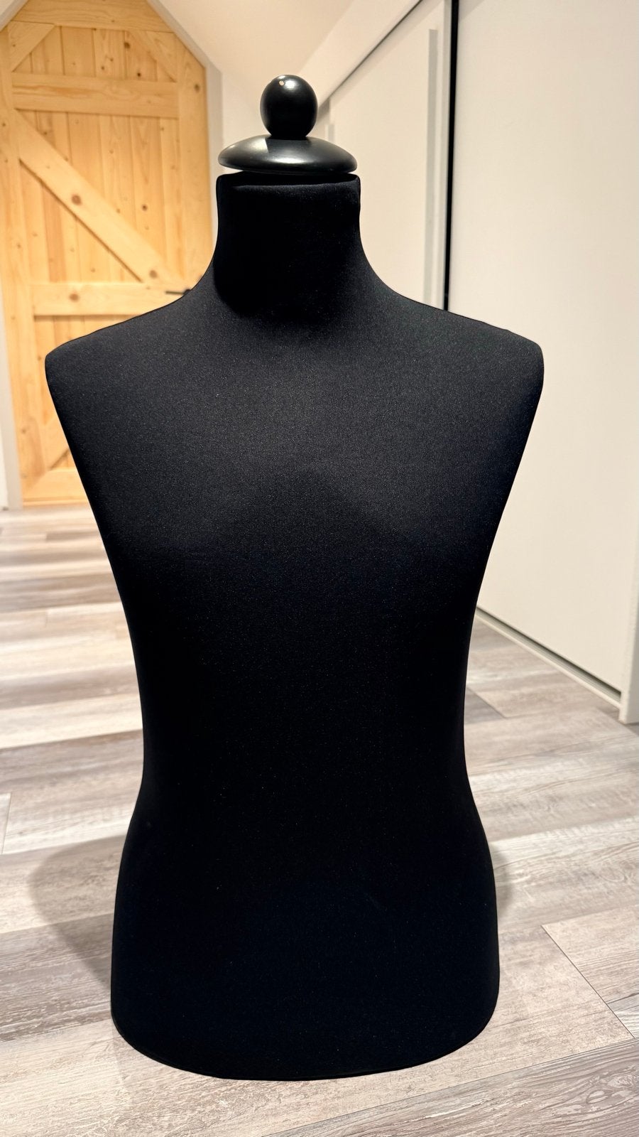 Zwart paspop torso, Ophalen, Nieuw, Paspop