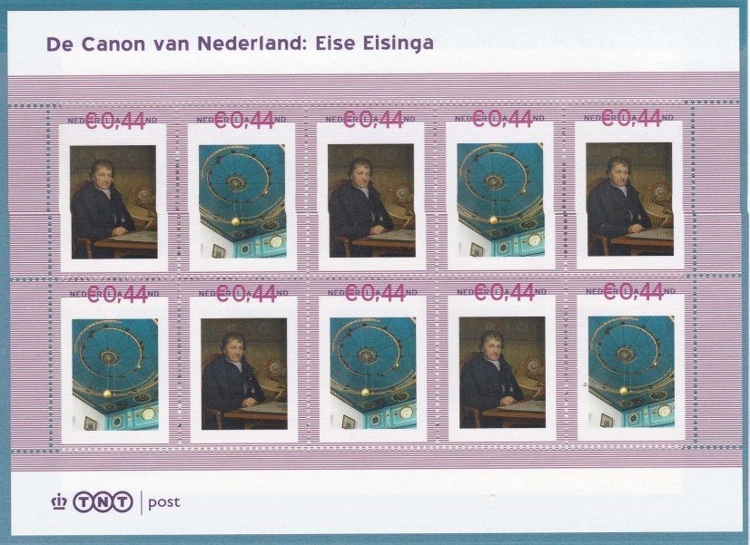Canon van Nederland Vel Eise Eisinga, Ophalen of Verzenden, Postfris