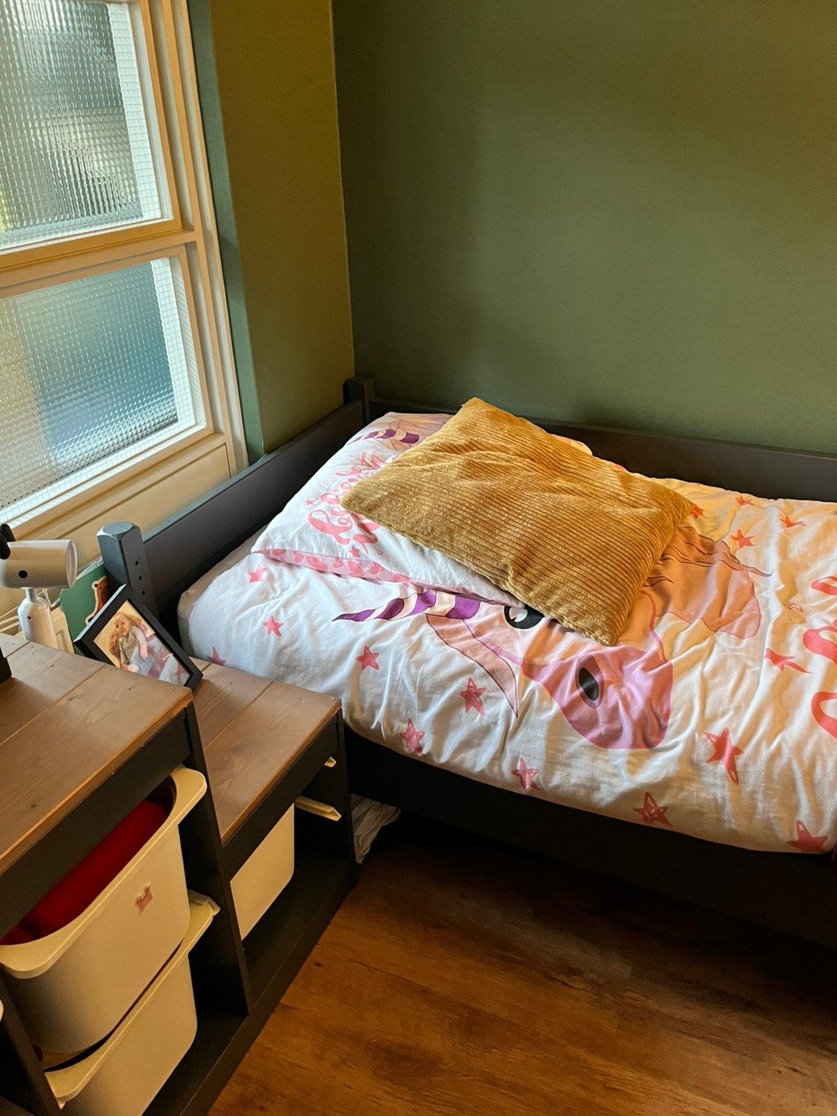 1pers bed, Ophalen, Gebruikt, Eenpersoons