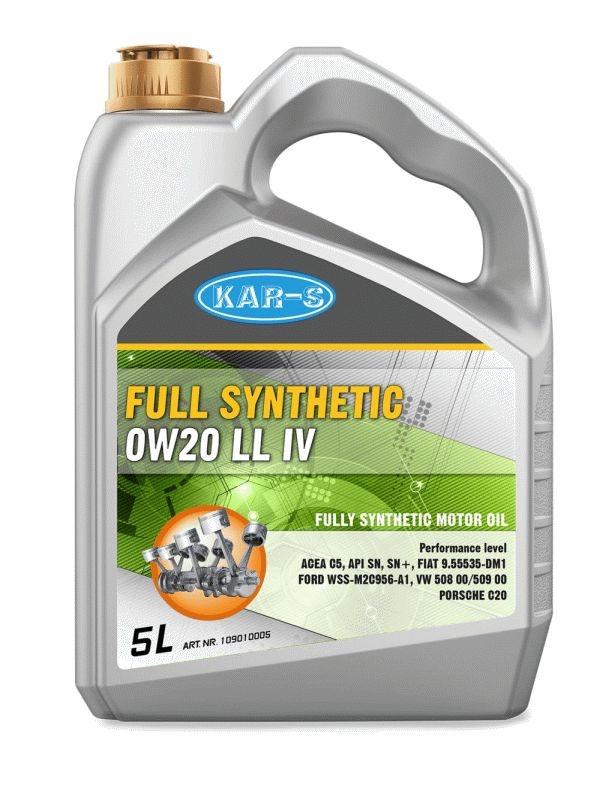 KAR-S Motorolie 5L 0W20 - Topkwaliteit Actie!, Ophalen of Verzenden, Nieuw, Universele onderdelen