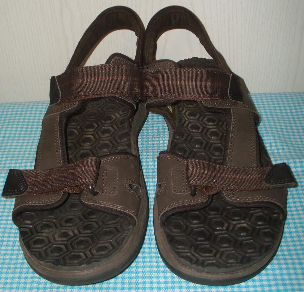 Maat 45 TIMBERLAND sandalen bruin - in nette staat, Sandalen, Bruin, Timberland, Ophalen of Verzenden