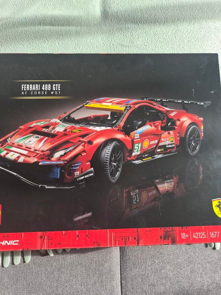 Nieuw LEGO Technic Ferrari 488 GTE AF Corse #51 (Ongeopend), Ophalen, Nieuw