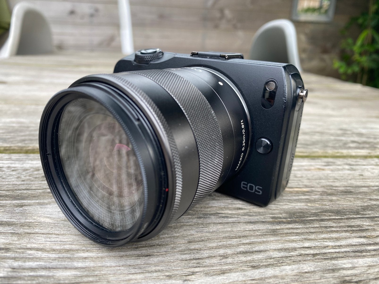 Canon camera EOS M met lens, Ophalen of Verzenden, Gebruikt, Canon, Geen optische zoom