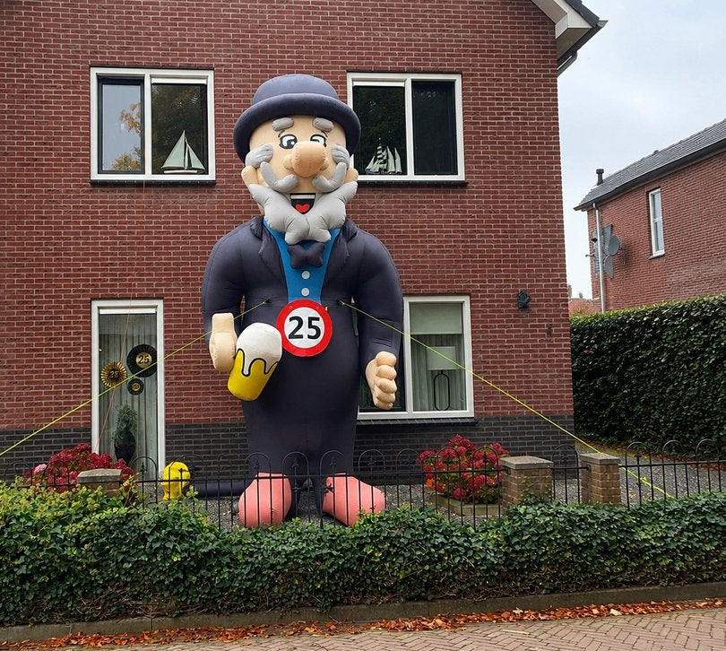 Abraham Opblaaspop 50 huren | €39,95 | DTM Verhuur Zeewolde, Ophalen, Zo goed als nieuw, Abraham of Sarah