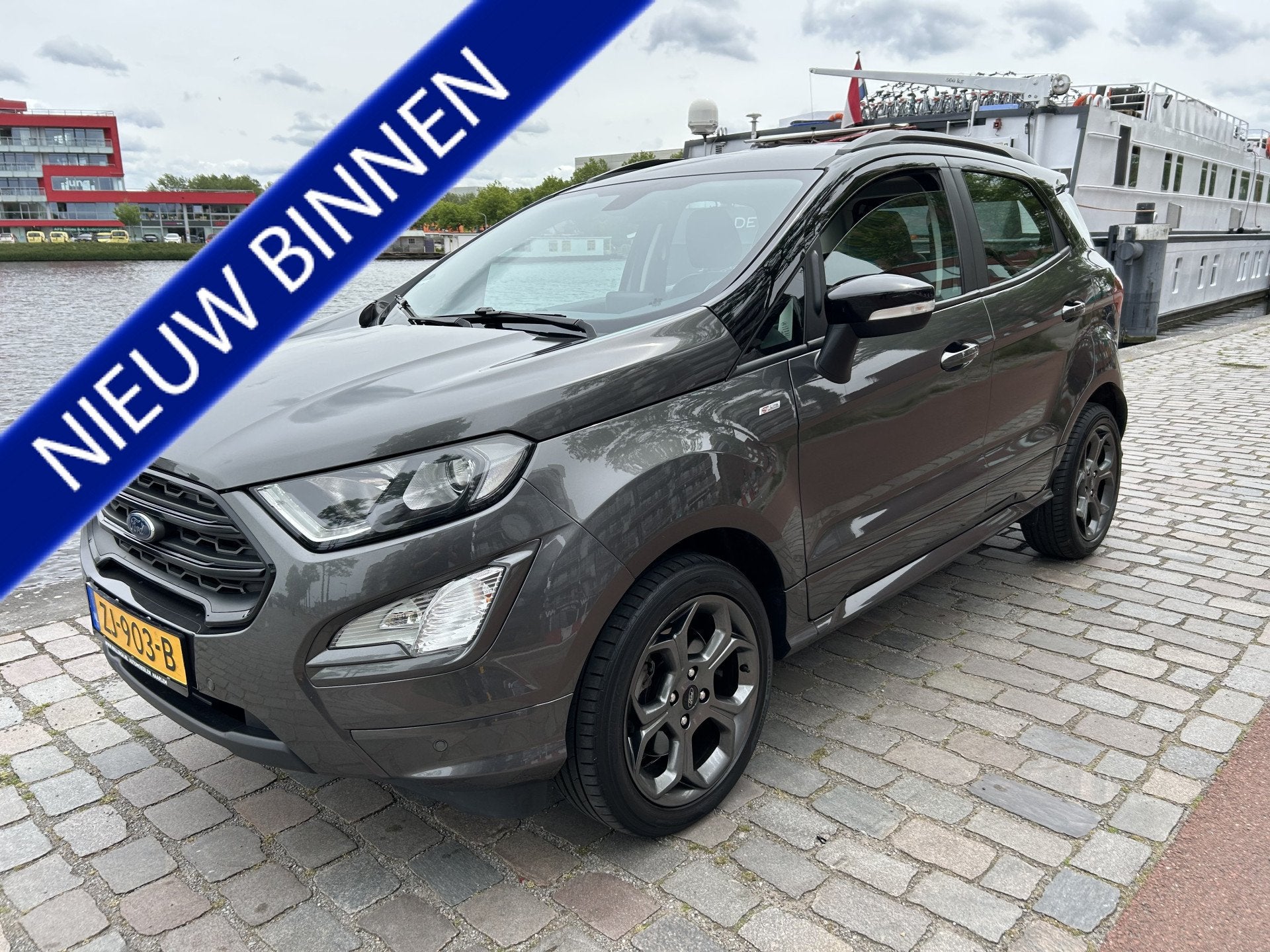 Ford EcoSport 1.0 EcoBoost ST-Line 69.000 KM Nieuwstaat ST-L, Auto's, Voorwielaandrijving, Dealer onderhouden, Gebruikt, Ecosport