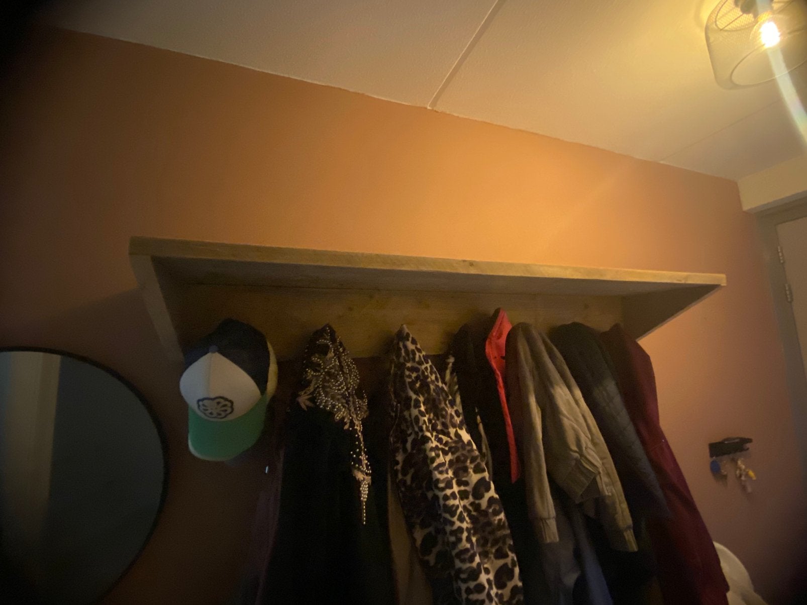 Kapstok, Huis en Inrichting, Woonaccessoires | Kapstokken, 100 tot 150 cm, Zo goed als nieuw, Hout, Ophalen