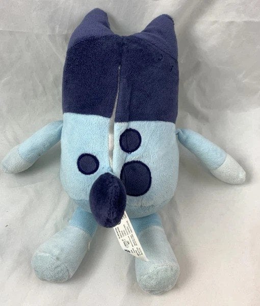 Bluey pluche hond knuffel 33cm interactief met geluid, Coolsingel 104, 3011 AG Rotterdam, Netherlands, Blauw, Hond, Zo goed als nieuw