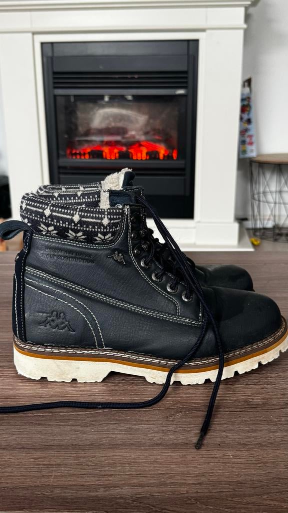 Kappa Gevoerde Winterlaarzen - Blauw - Maat 40, Ophalen of Verzenden, Gedragen, Blauw, Snowboots