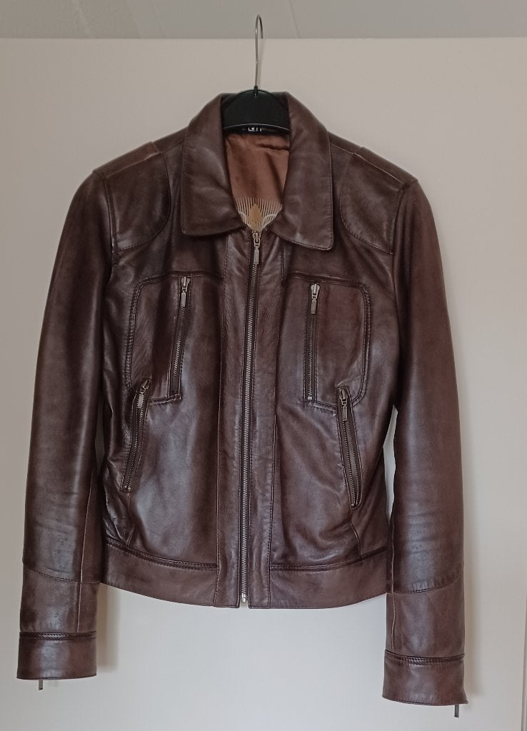 Jas leder dames, Ophalen, Tweedehands, Dames, Jas | leer