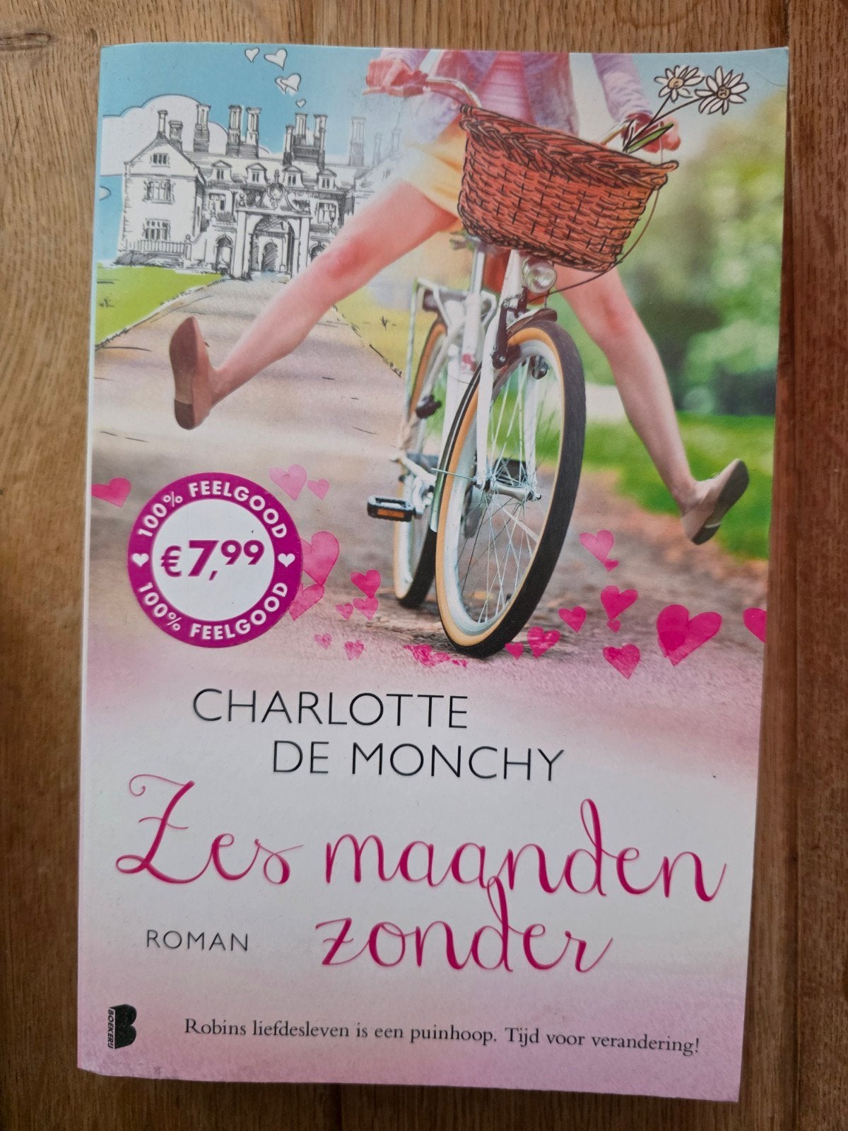 Zes maanden zonder Charlotte De Monchy, Boeken, Ophalen of Verzenden