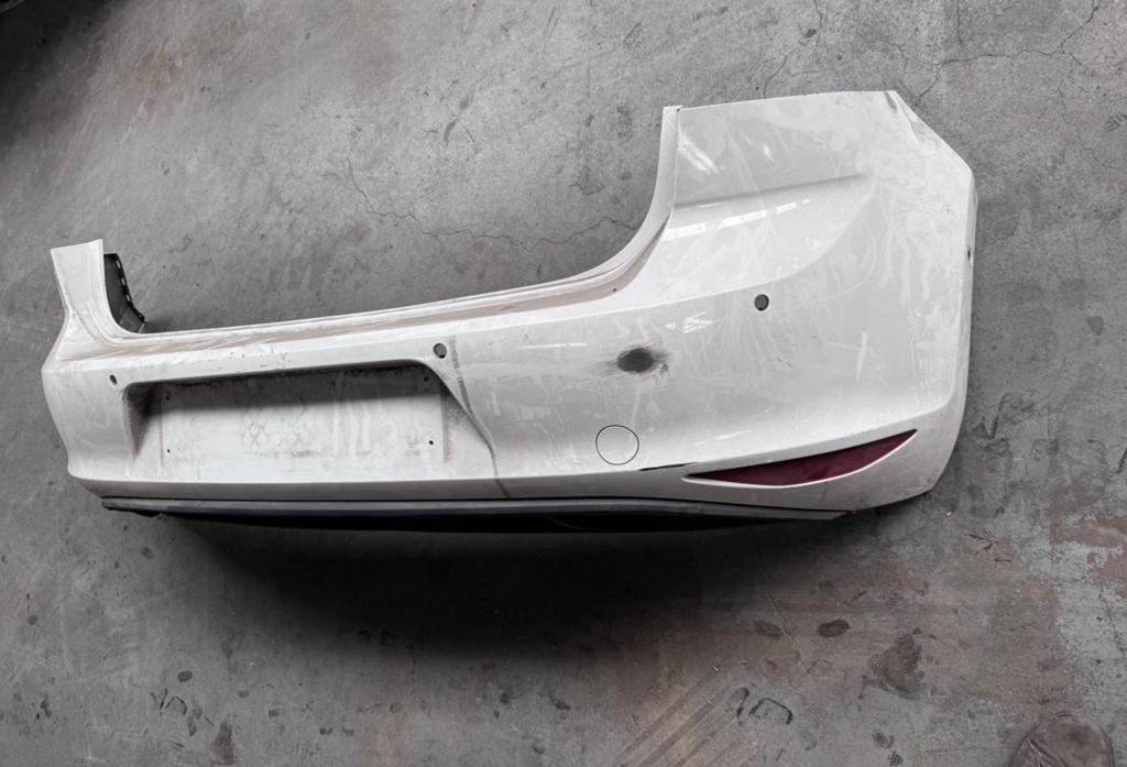 Volkswagen Golf 7 Achterbumper - Wit, Auto-onderdelen, Ophalen, Gebruikt, Volkswagen, Achter
