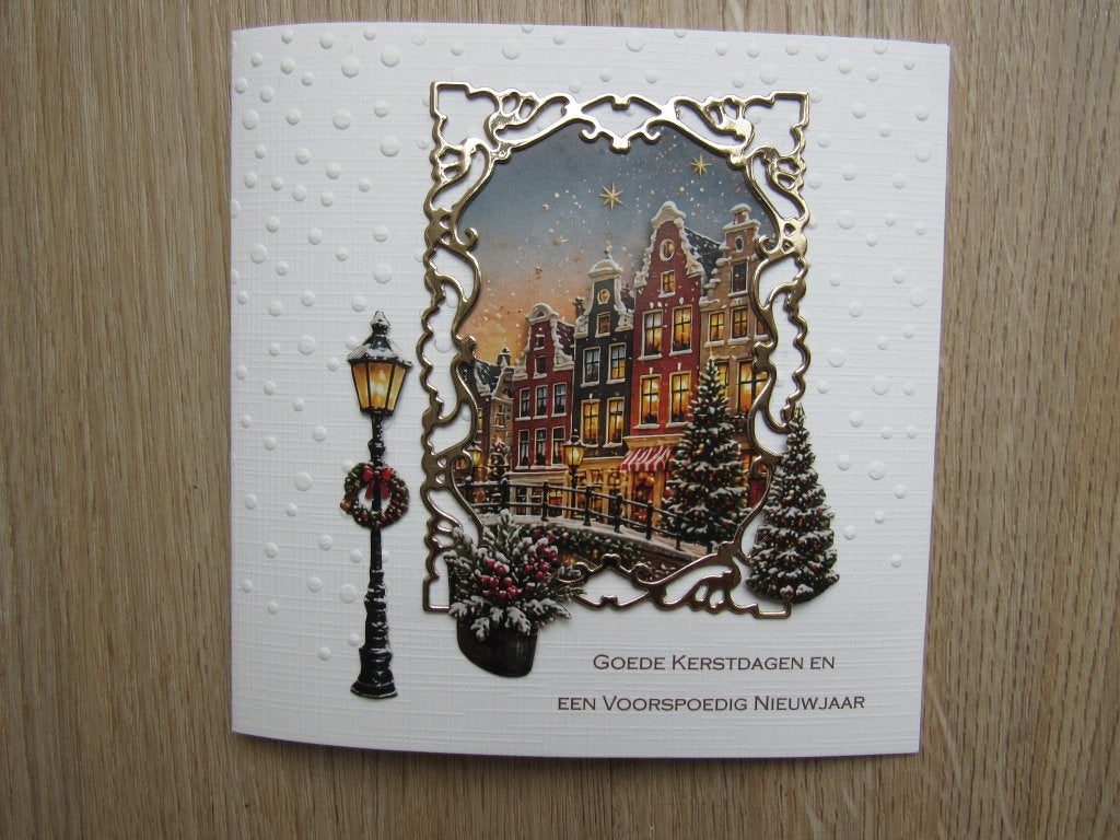 -19- Kerstkaart, Diversen, Ophalen of Verzenden, Nieuw