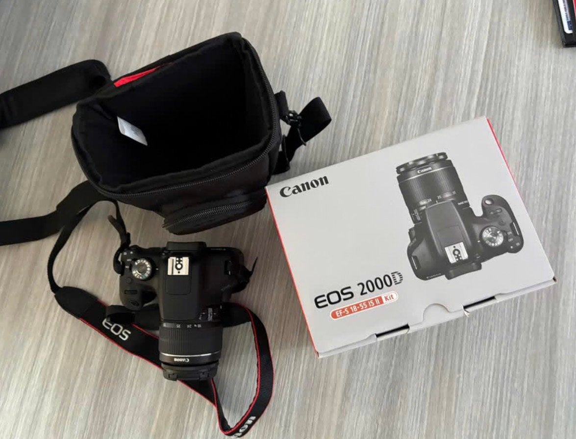 Canon EOS 2000D/ Complete Set/ Extra Accessoires, Audio, Tv en Foto, Fotocamera's Digitaal, Spiegelreflex, Canon, Ophalen of Verzenden