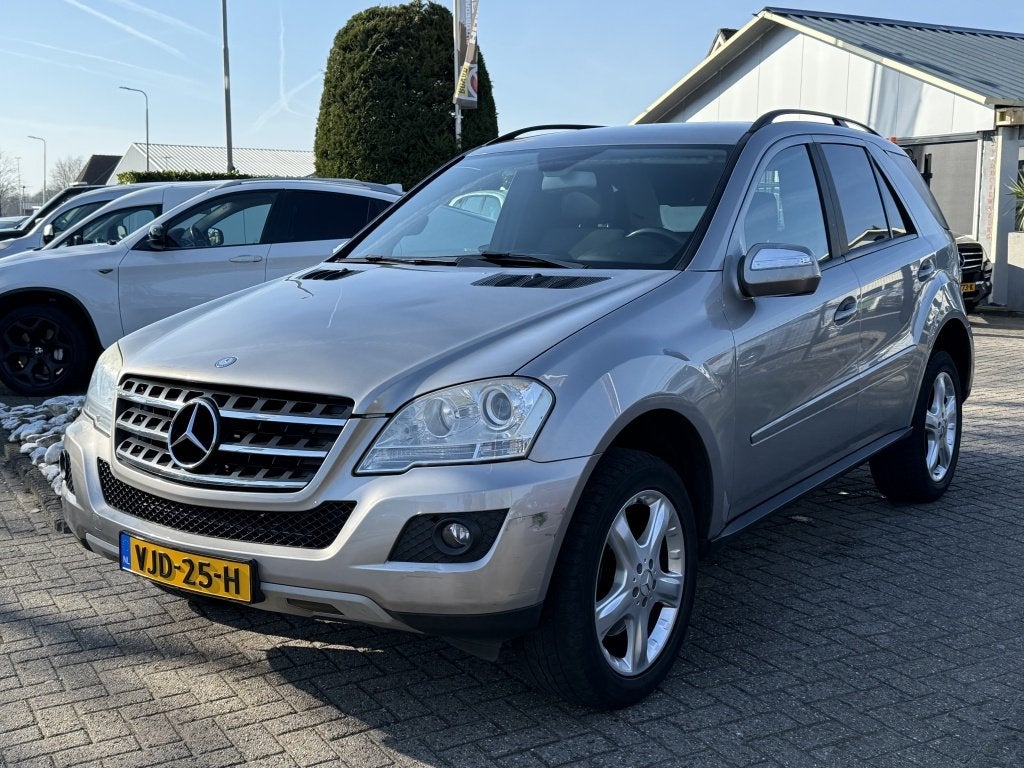 Mercedes-Benz M-Klasse 280 CDI 2008 Facelift Grijs Kenteken, Auto's, Mercedes-Benz, Automaat, Stoelverwarming, Gebruikt, Overige carrosserieën