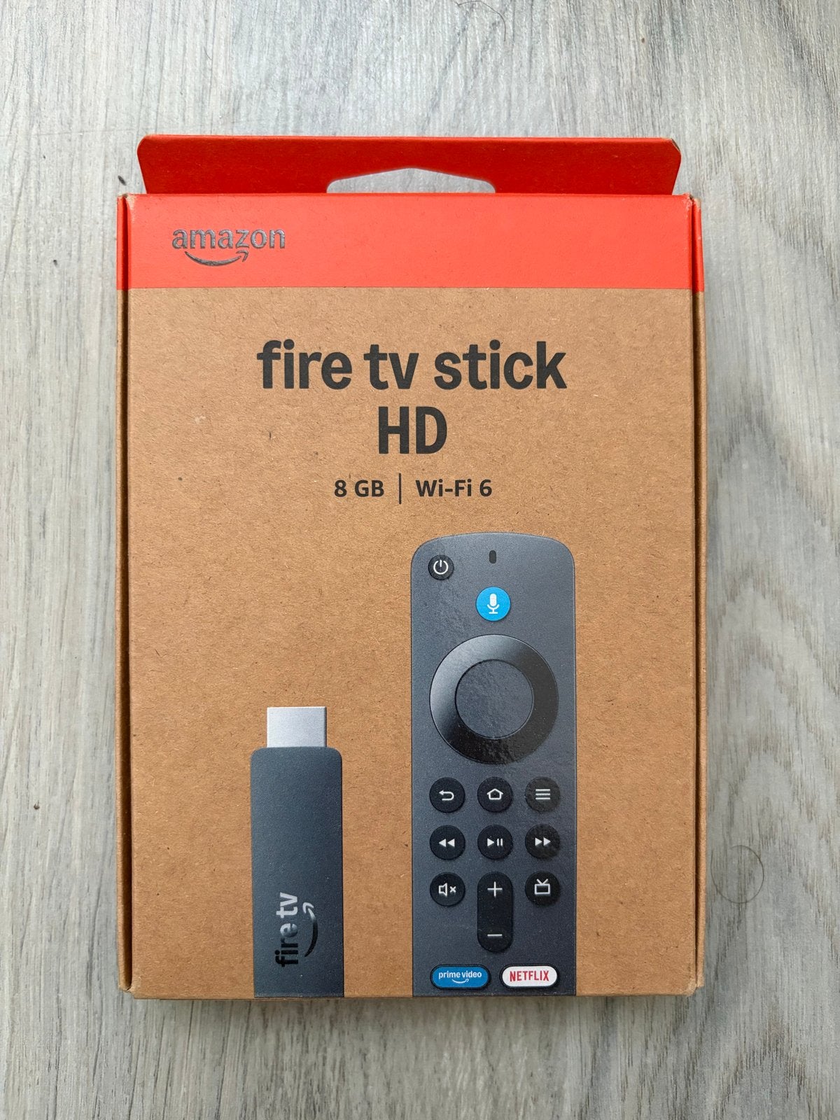 Amazon Fire TV Stick HD 8 GB Wi-Fi 6, Audio, Tv en Foto, Ophalen of Verzenden, Nieuw, HDMI, Minder dan 500 GB