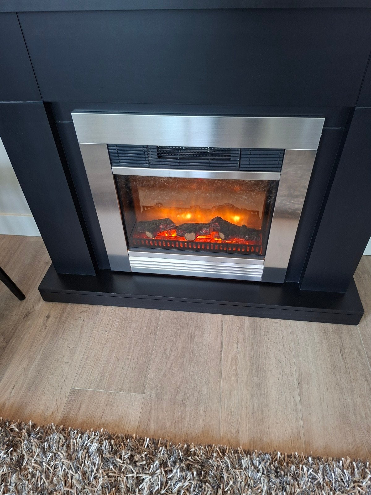 zeer mooie electrische haard, Ophalen, Zo goed als nieuw, Vrijstaande haard, Elektrische haard