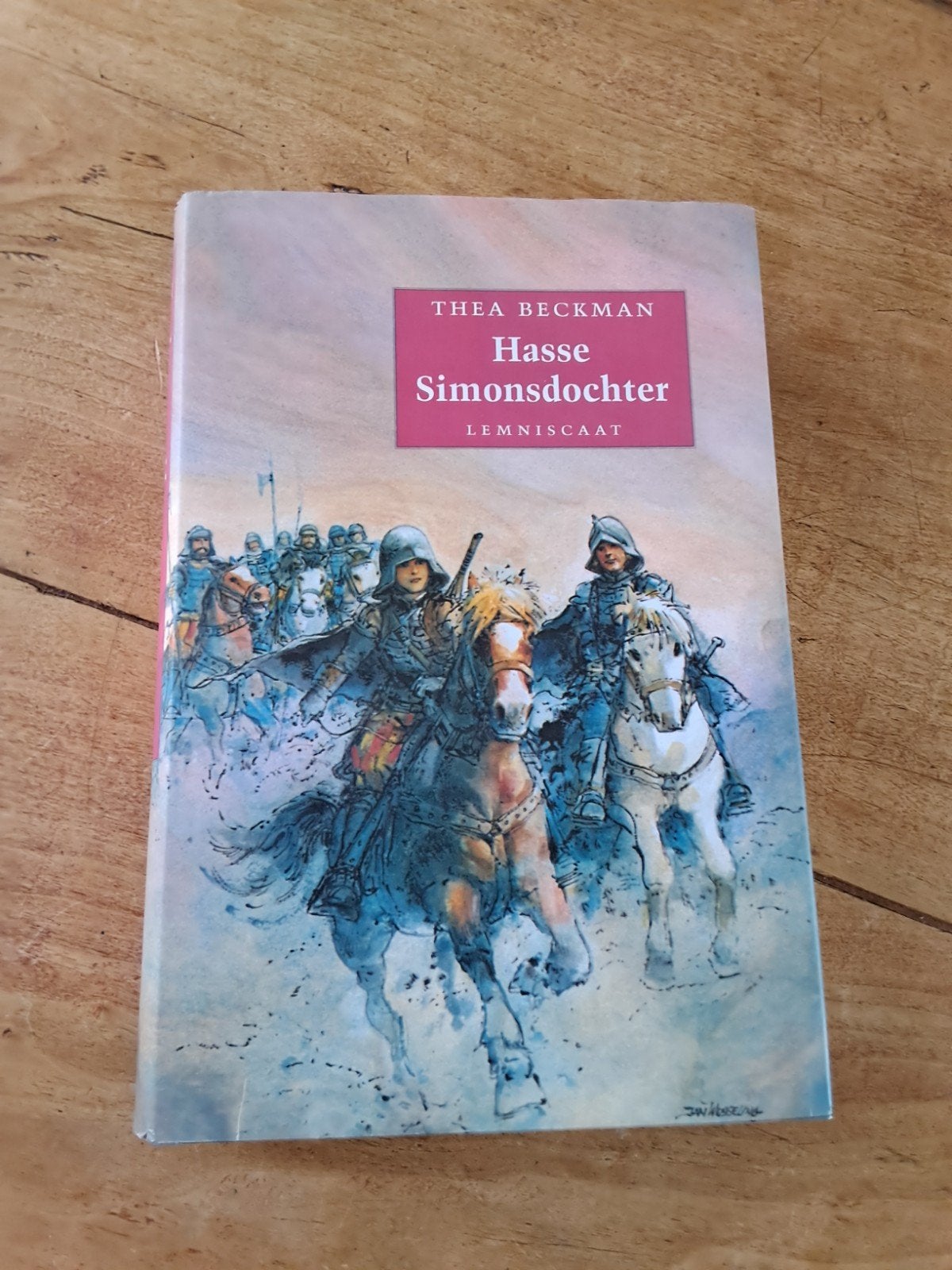 Hasse Simonsdochter - Thea Beckman (Lemniscaat), Ophalen of Verzenden, Zo goed als nieuw, Thea Beckman, Fictie