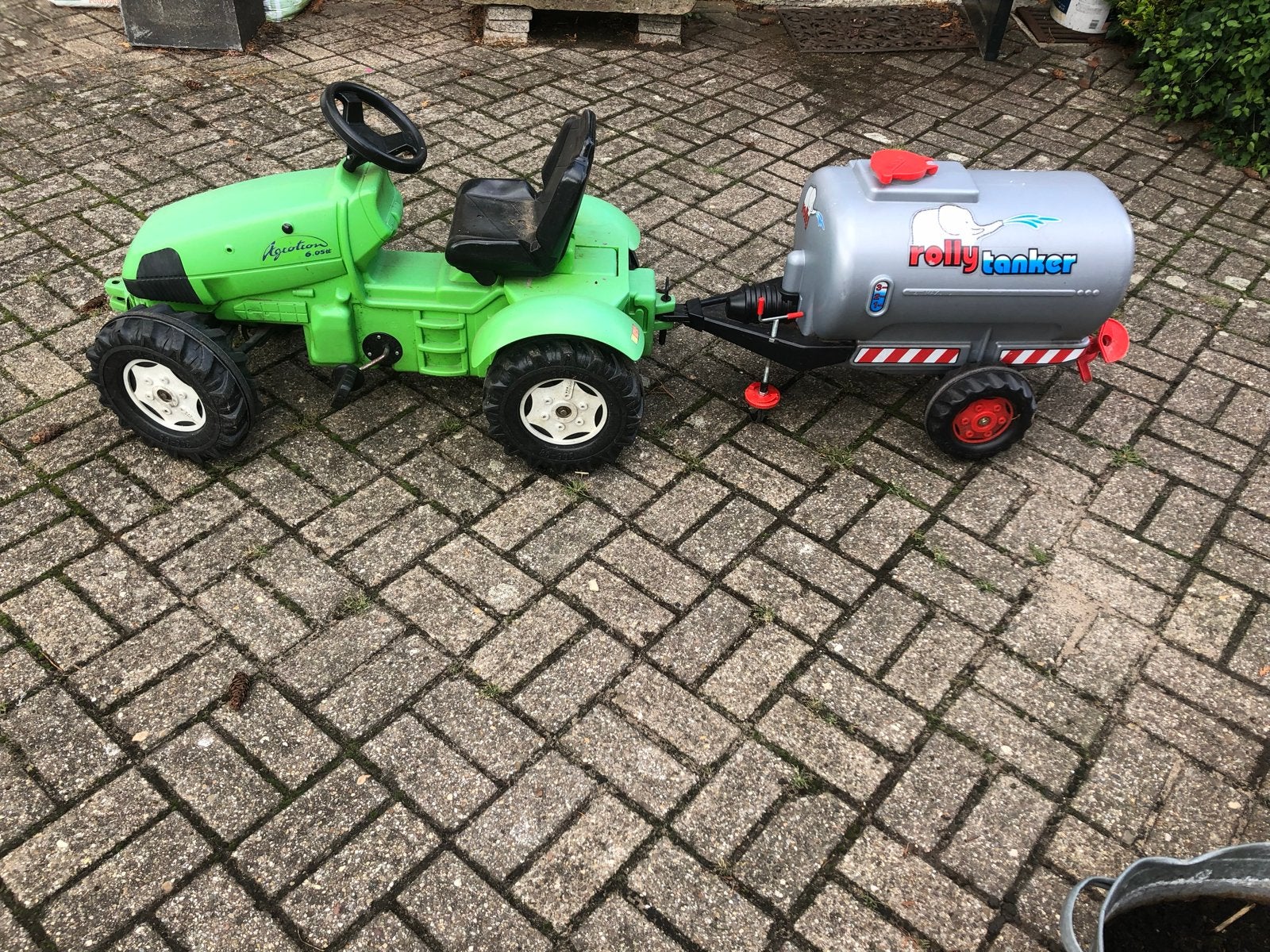 Rolly Toys traptractor met Rolly Tanker aanhanger, Kinderen en Baby's, Speelgoed | Buiten | Voertuigen en Loopfietsen, Ophalen