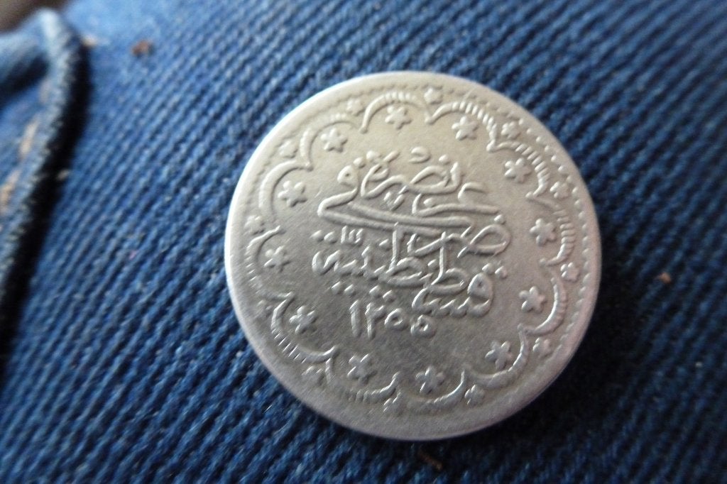 Ottomaanse rijk- oude 5 kurus zilver 1845 Abdulmecid I scha, Postzegels en Munten, Ophalen of Verzenden, Midden-Oosten, Losse munt