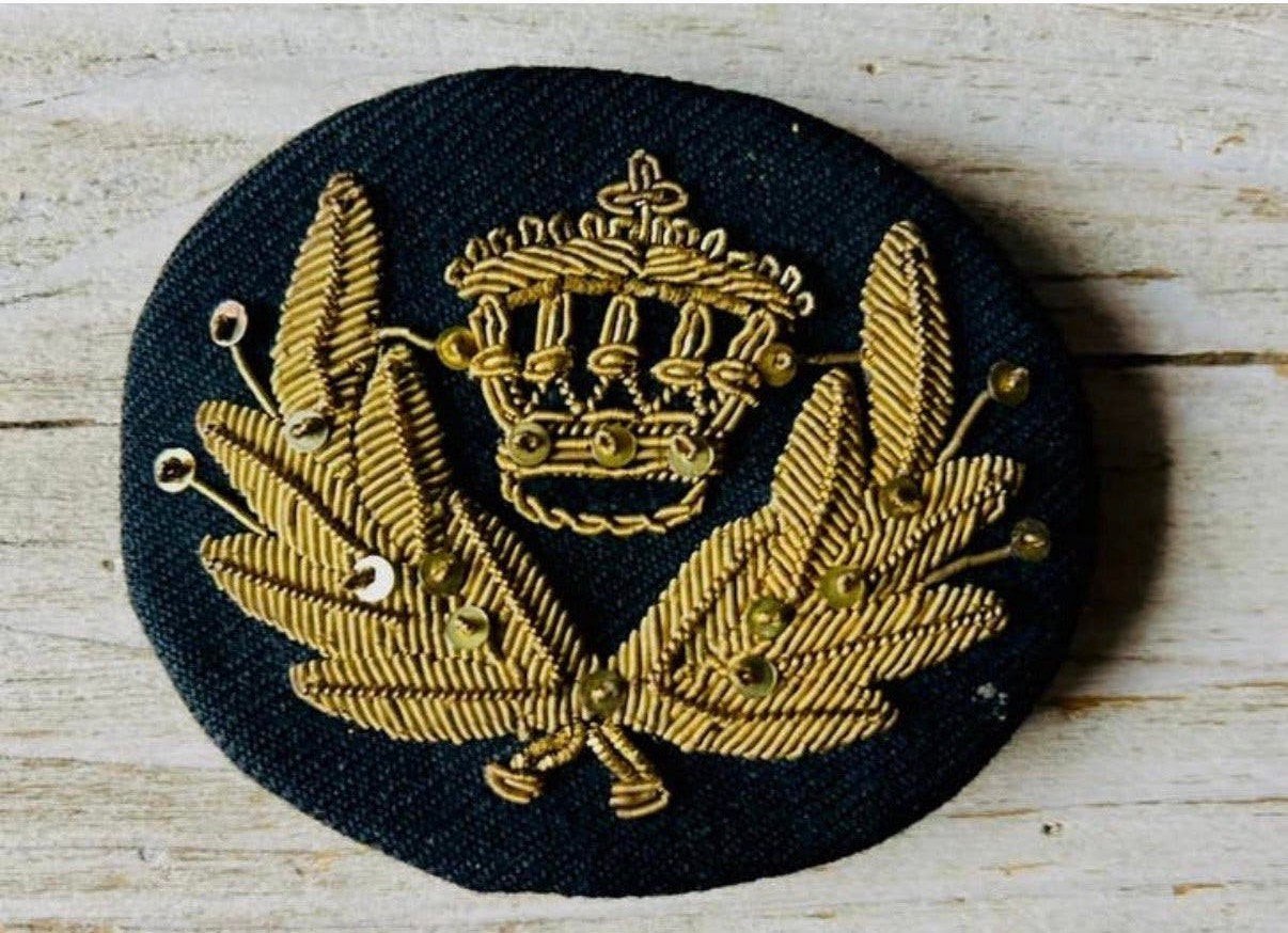 Pet Embleem Rijkswaterstaat, Verzenden, Marine, Embleem of Badge
