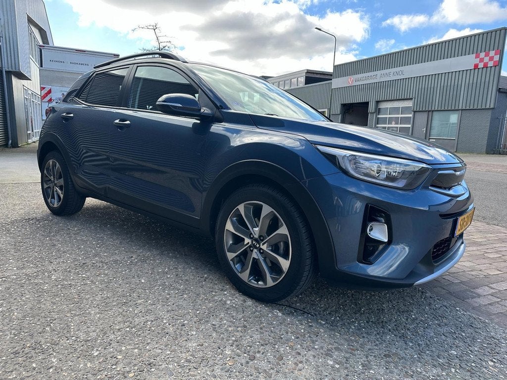 Kia Stonic 1.0 T-GDi DynamicLine, Auto's, Kia, Voorwielaandrijving, 12 maanden, Gebruikt, Blauw