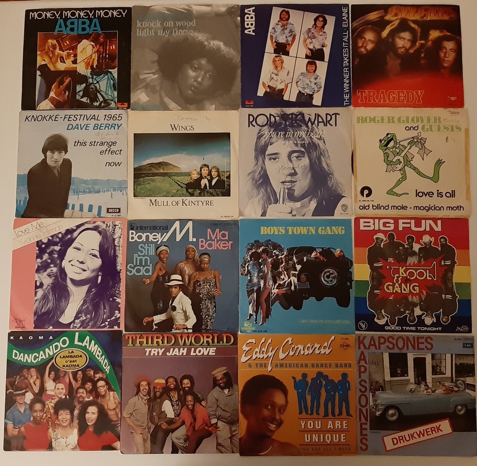 66 singels, Ophalen of Verzenden, Gebruikt, Pop