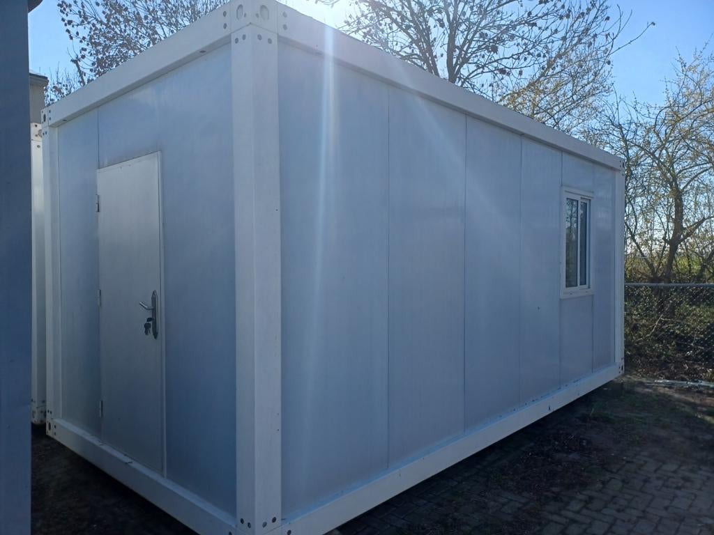 Opslagcontainer opslagunit binnenkantoor 6 x 3 meter, Zakelijke goederen, Machines en Bouw | Keten en Containers, Ophalen