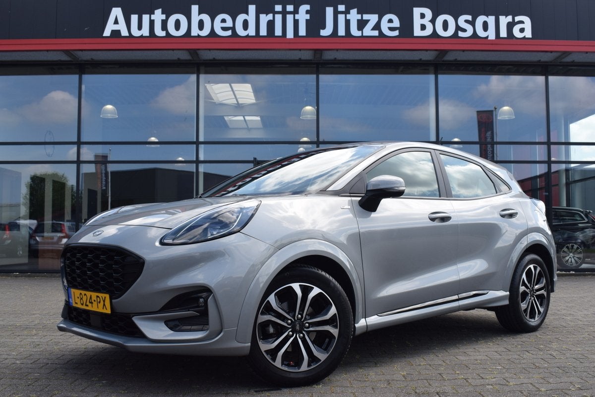 Ford Puma 1.0 EcoBoost Hybrid ST-Line ECC | Sportstoelen | F, Auto's, Voorwielaandrijving, Stof, Met garantie (alle), Origineel Nederlands