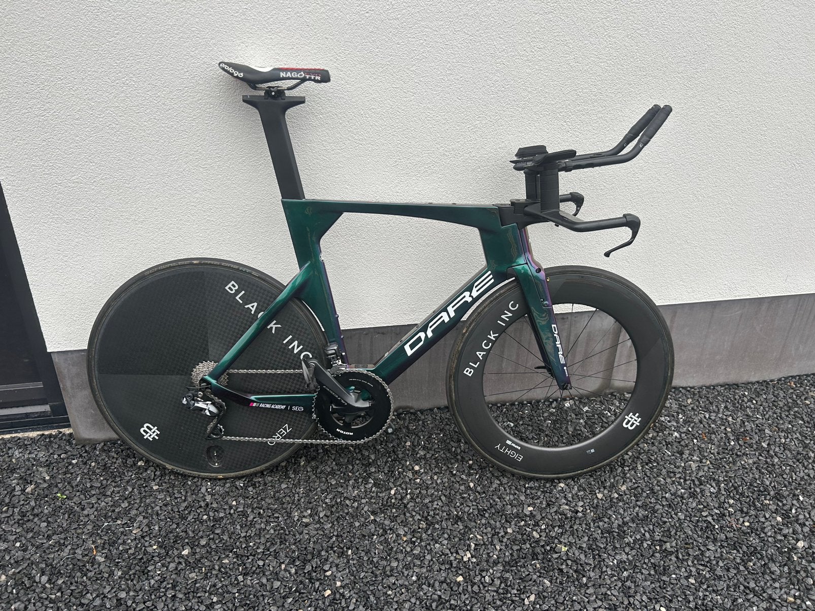 Dare tijdritfiets, Fietsen en Brommers, Carbon, Meer dan 20 versnellingen, 53 tot 57 cm, Ophalen