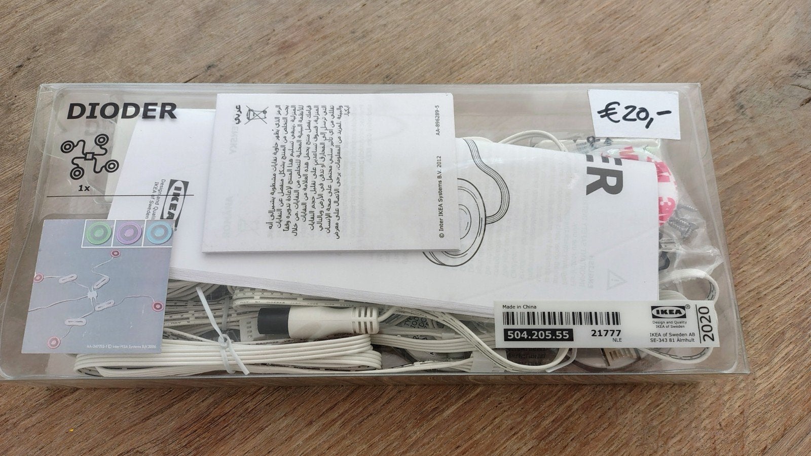 IKEA Dioder sierverlichting Spots - Nieuw in doos, Huis en Inrichting, Ophalen of Verzenden, Nieuw, Kunststof, Plafondspot of Wandspot