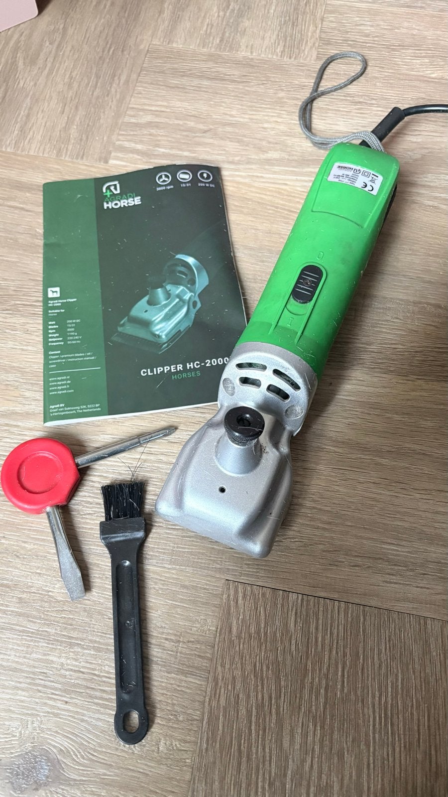 Clipper hc-2000 agradi horse, Dieren en Toebehoren, Ophalen of Verzenden, Gebruikt