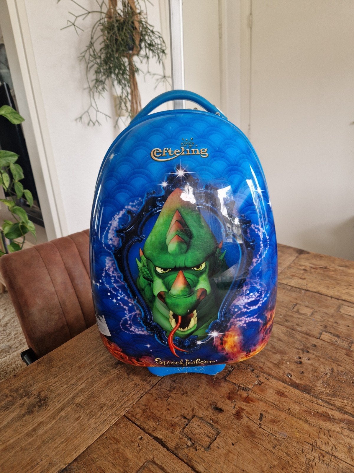 Efteling Spookslot Kinderkoffer - Blauw, Kinderen en Baby's, Ophalen, Gebruikt